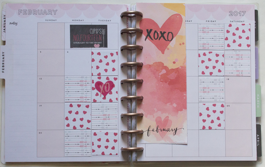 February Happy Planner&nbsp;Flip-Through
