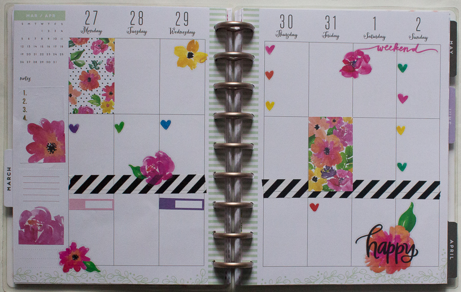 Weekly Setup in my&nbsp;Planners