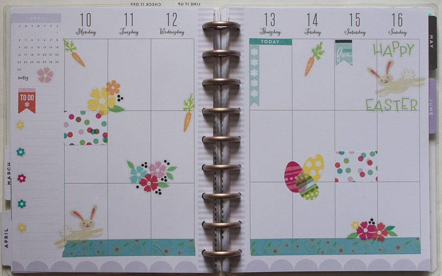 Easter Week in my Happy&nbsp;Planner