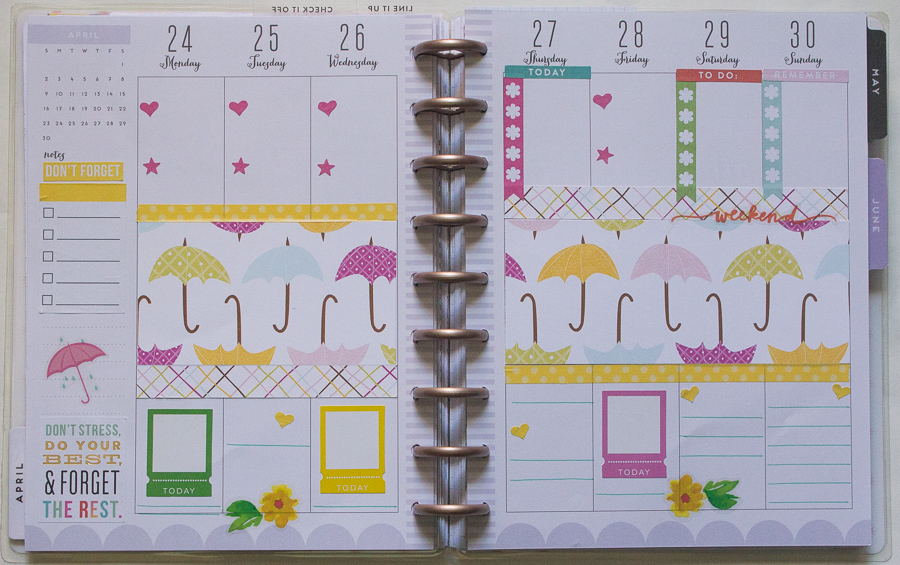 Weekly Happy Planner&nbsp;Spreads