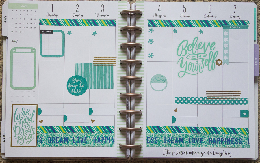 This Week’s Happy Planner&nbsp;Spreads