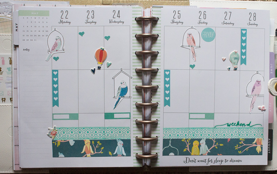 Weekly Happy Planner Spreads | May&nbsp;22-28