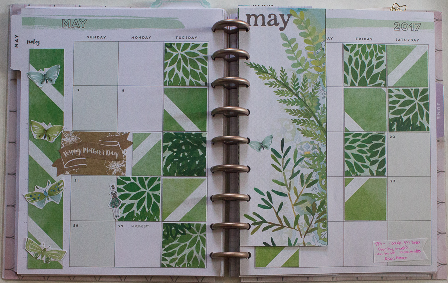 May Happy Planner&nbsp;Flip-Through