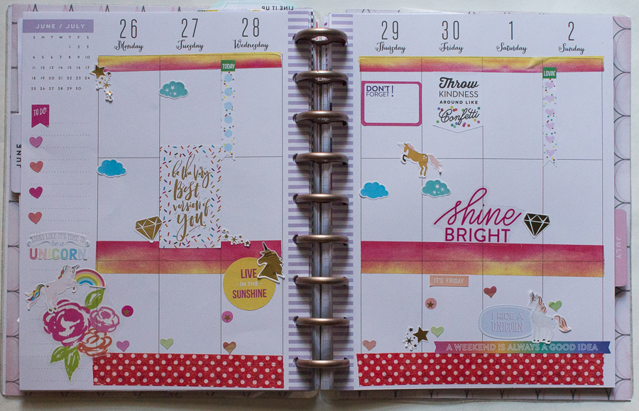 Happy Planner June 26-July 2 | JM Creates