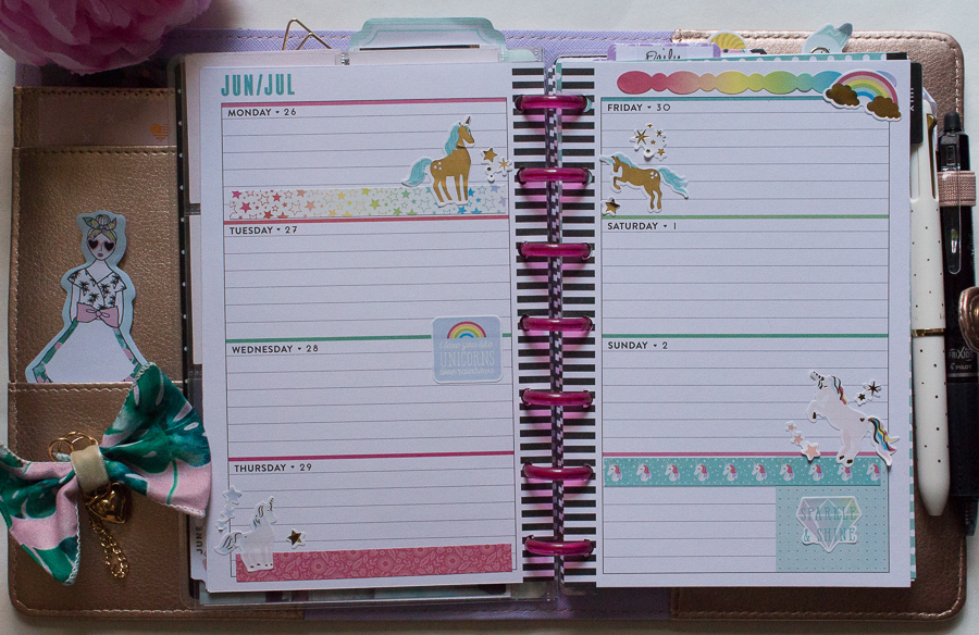 Mini Happy Planner June 26-July 2 | JM Creates