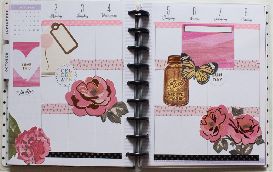 Happy Planner Weekly Spread | JM Creates