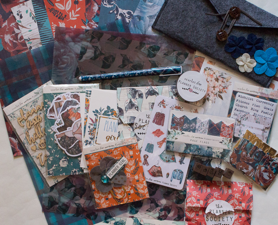 The Planner Society October 2017 Kit | JM Creates