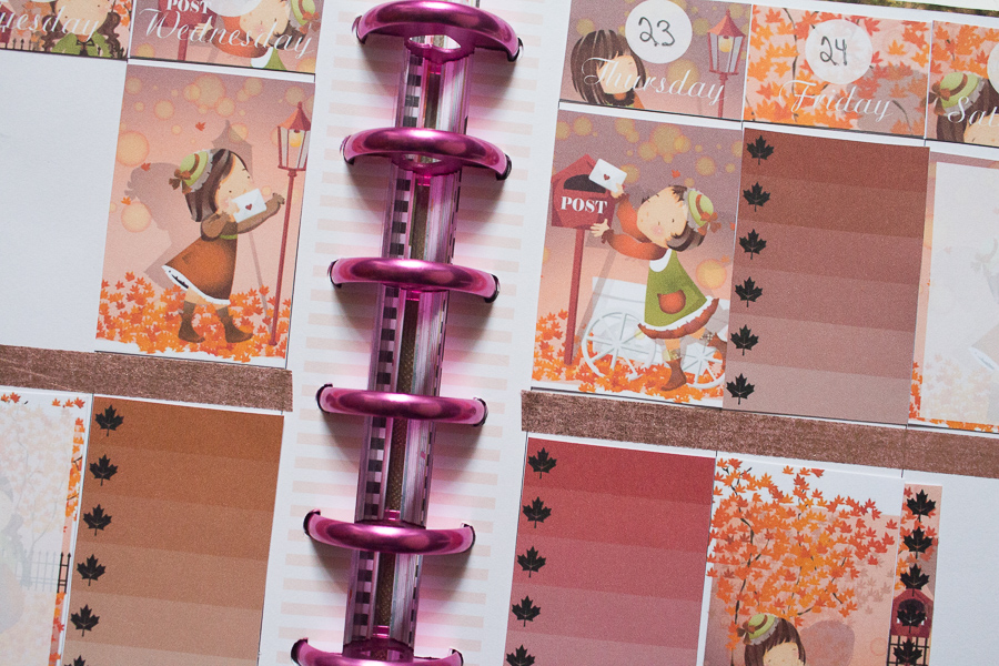 Happy Planner Thanksgiving Spread | JM Creates Blog