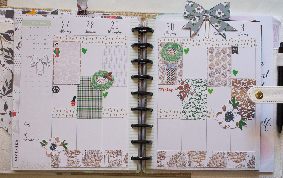 Happy Planner Weekly Spread feat. The Planner Society | JM Creates Blog