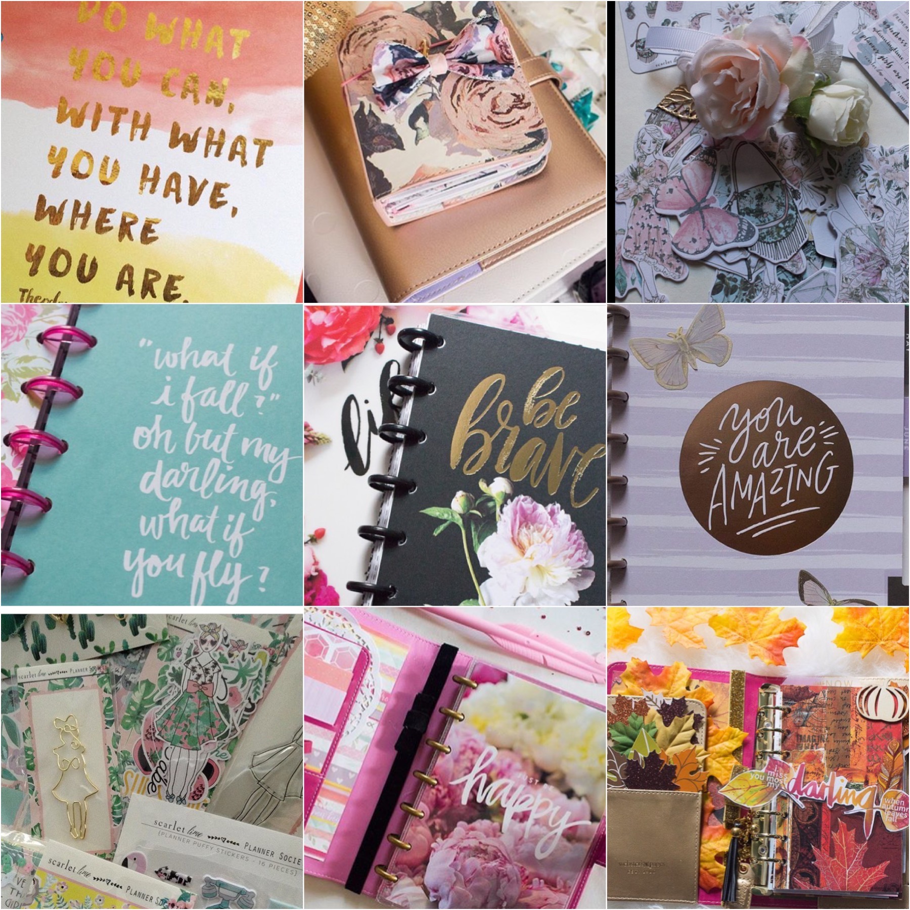 Planner Inspiration of 2017 | JM Creates Blog