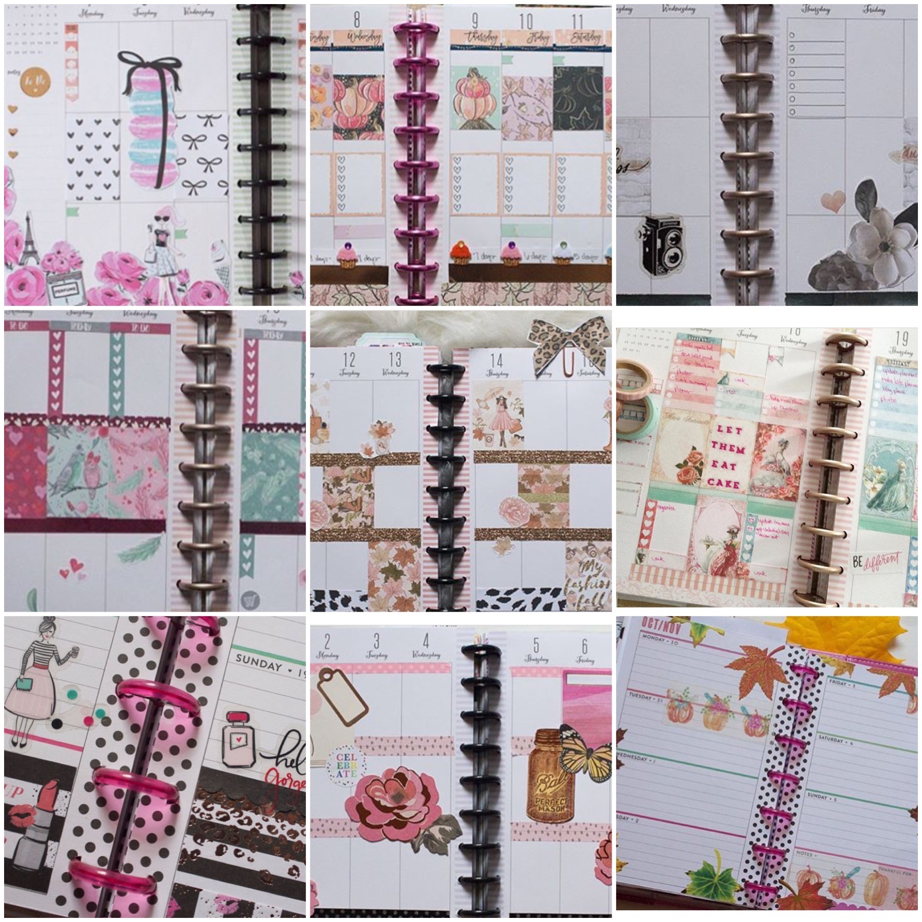 Favorite Planner Spreads of 2017 | JM Creates Blog 