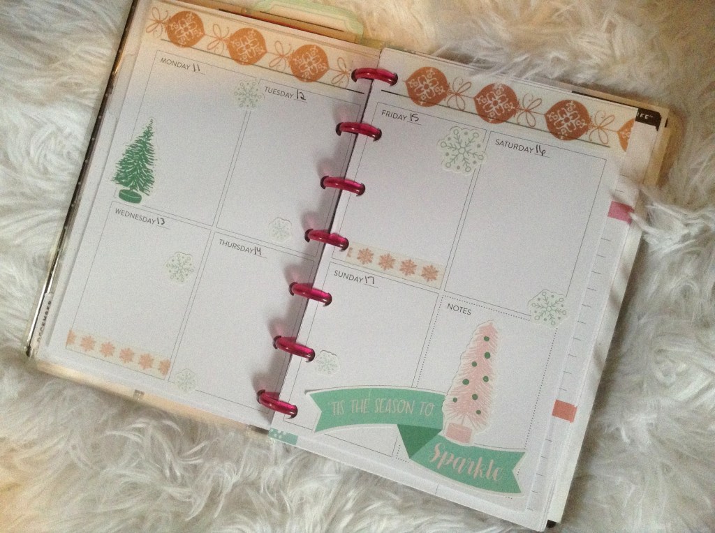 Weekly Spread Mini Recollections Planner | JM Creates Blog
