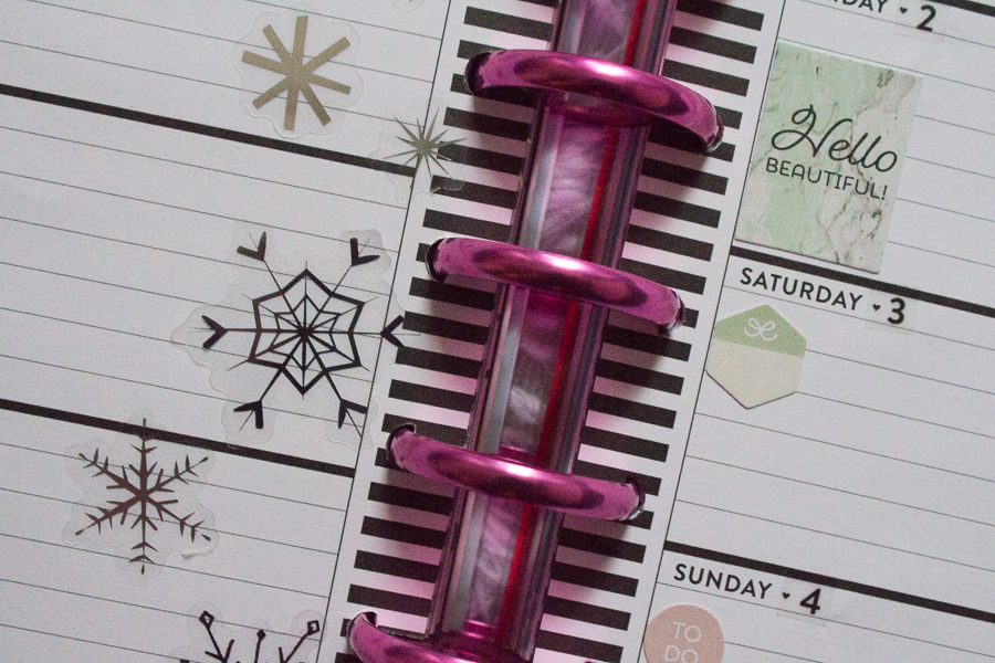 Mini Happy Planner Weekly Spread | JM Creates Blog