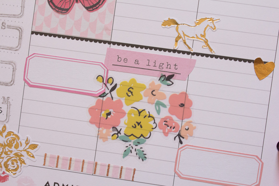 Happy Planner Weekly Spread feat. Maggie Holmes | JM Creates Blog