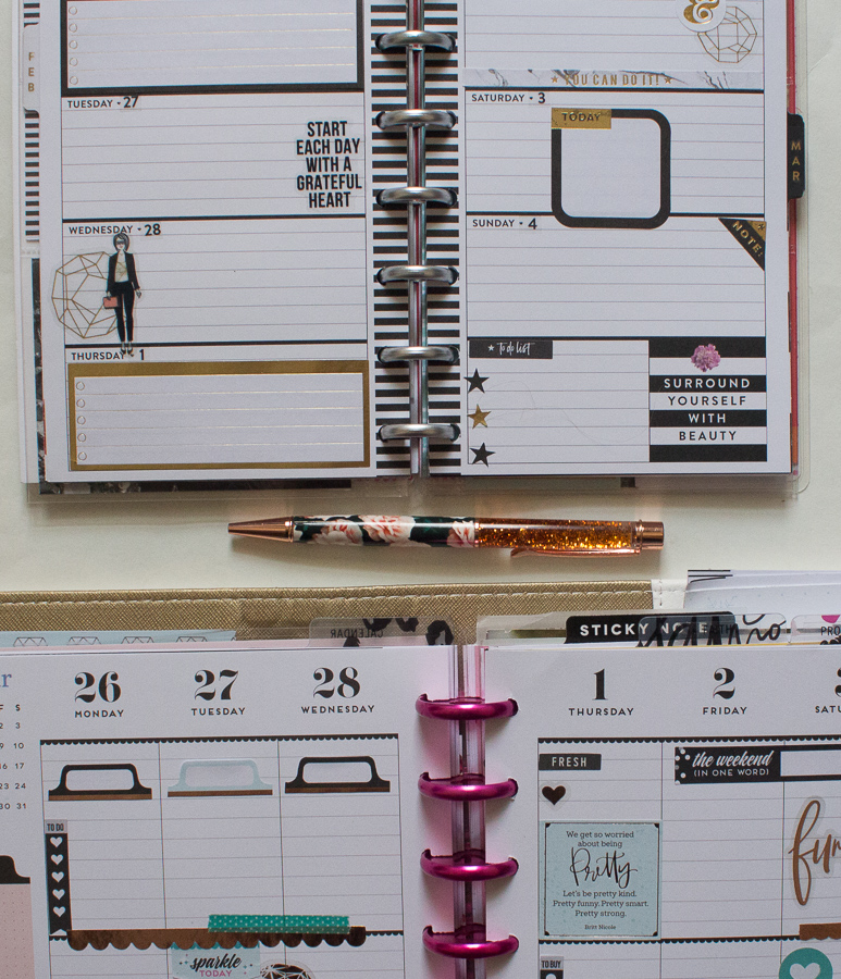 Happy Planner Weekly Spreads | February 26- March&nbsp;4