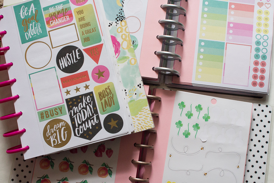 How To Make Your Own Happy Planner Sticker&nbsp;Book