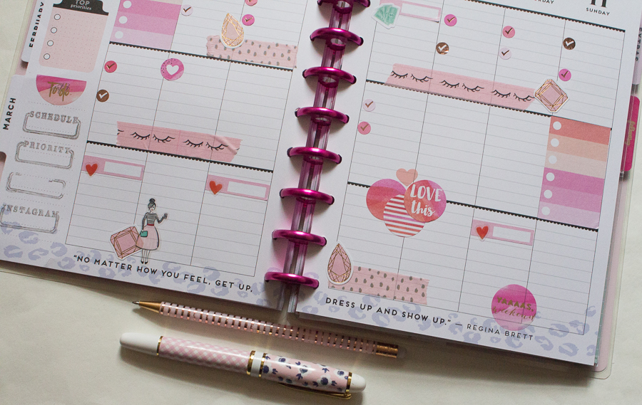 Happy Planner Weekly Spread | March&nbsp;5-11