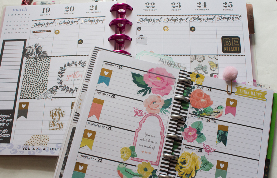 Happy Planner Weekly Spreads | March&nbsp;19-25