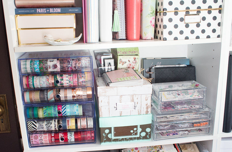 Washi Wednesday | New Acrylic Organizers! | JM Creates Blog