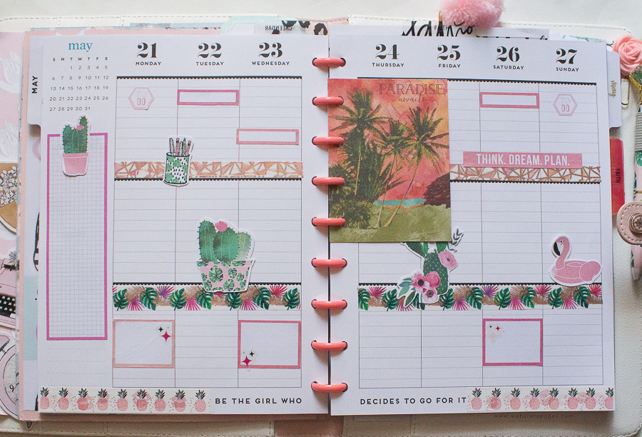 Happy Planner Weekly Spread | JM Creates Blog