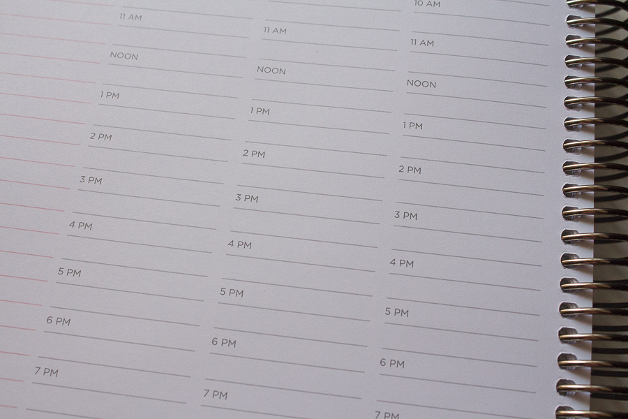 Recollections Hourly Planner | JM Creates Blog