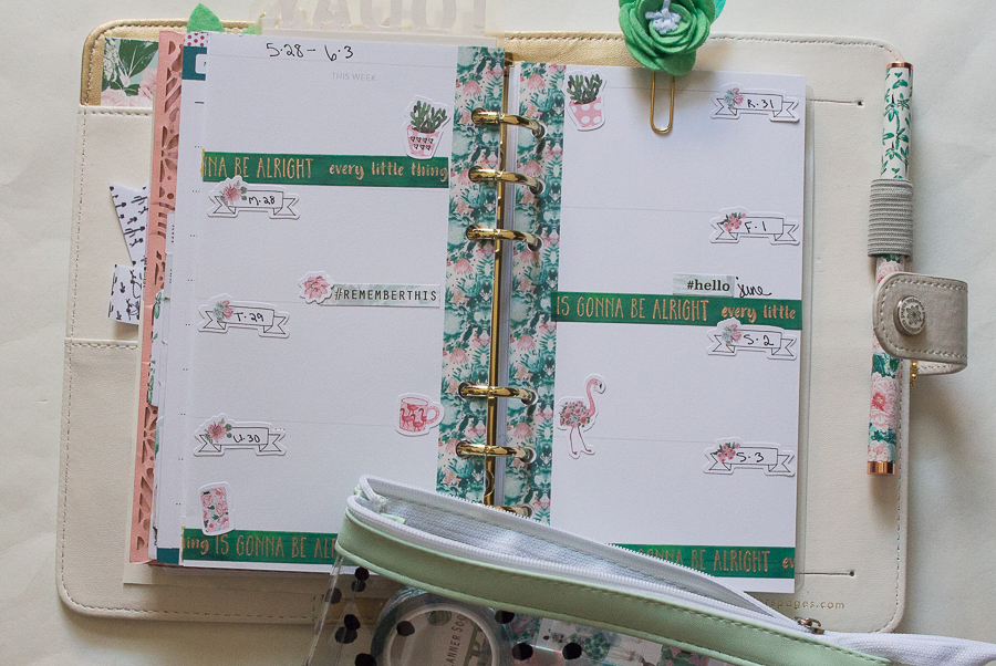 Webster's Pages Weekly Spread feat. The Planner Society | JM Creates Blog