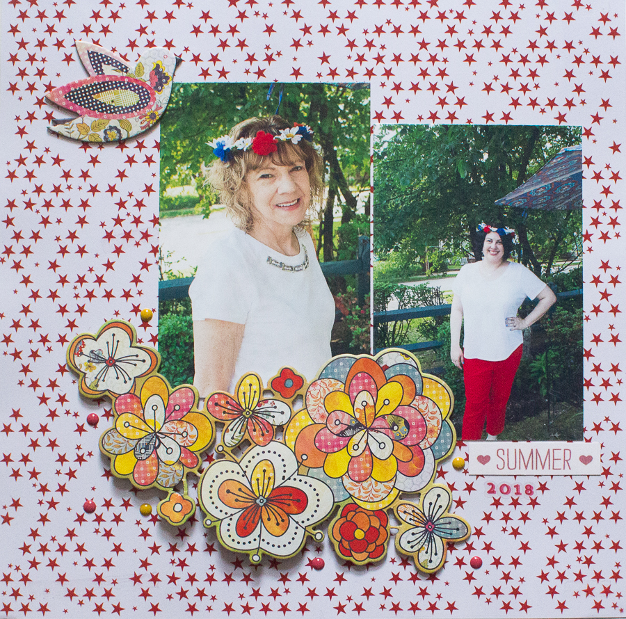 Summer Scrapbooking Layouts | JM Creates Blog