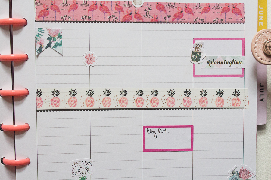 Happy Planner Weekly Spread | Created by Jen Blog