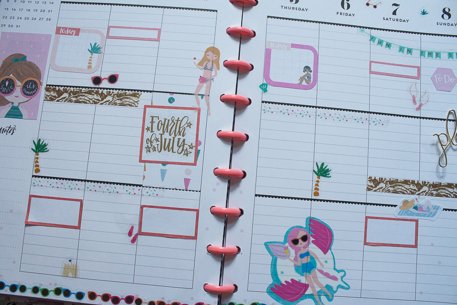 Happy Planner Weekly Spread | July&nbsp;2-8