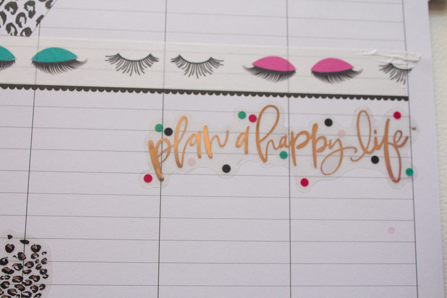 Happy Planner Weekly Spread | Created by Jen Blog