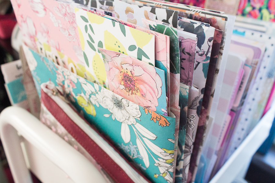 The Planner Society Kit Storage Ideas | Created by Jen Blog