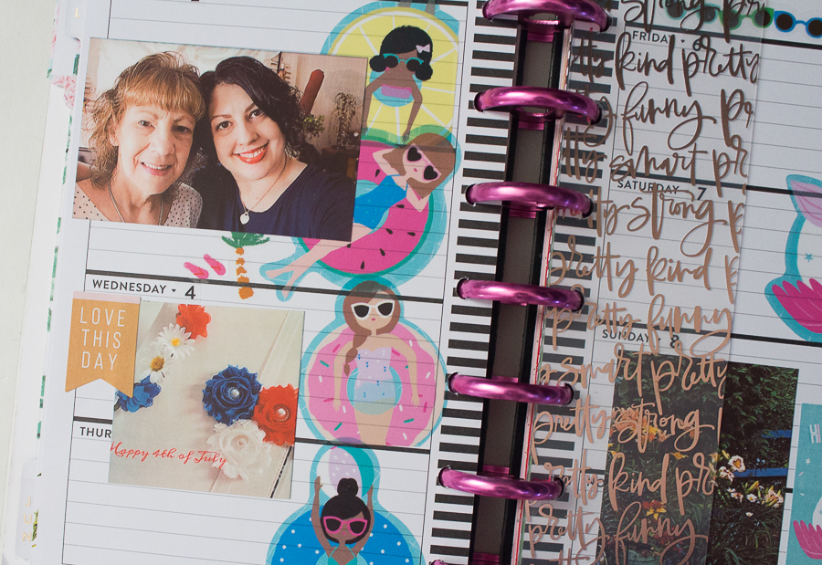 Mini Happy Planner as a Memory Keeper | Created by Jen Blog