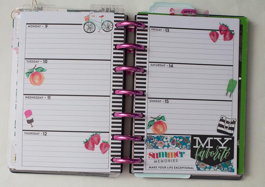 Mini Happy Planner as a Memory Keeper | Created by Jen Blog