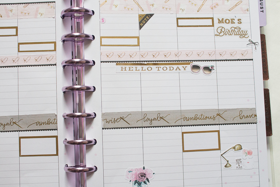 Happy Planner Weekly Spread | July&nbsp;23-29