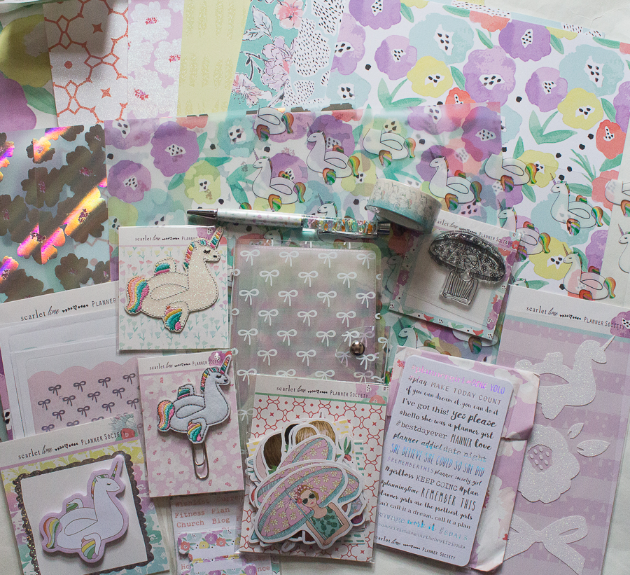 The Planner Society July 2018 Kit | Created by Jen Blog
