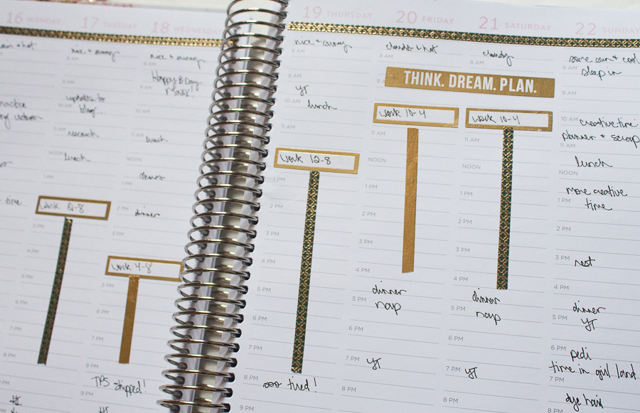 Recollections Hourly Planner | Created by Jen Blog