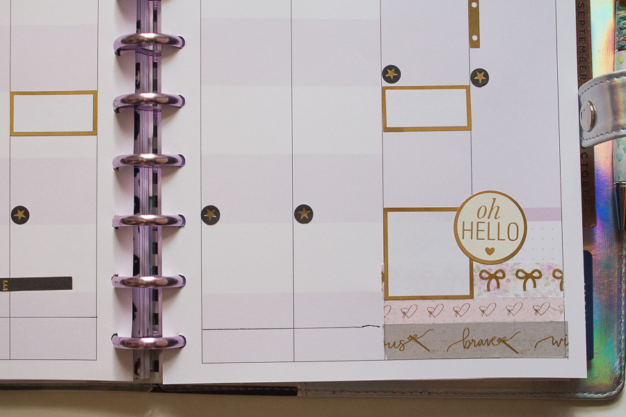 Happy Planner Weekly Spread | Created by Jen Blog
