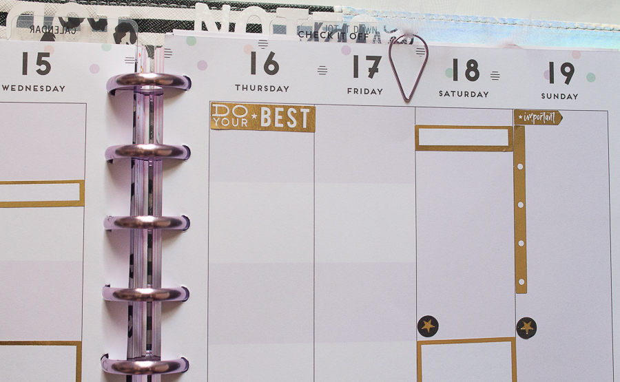 Happy Planner Weekly Spread | August&nbsp;13-19