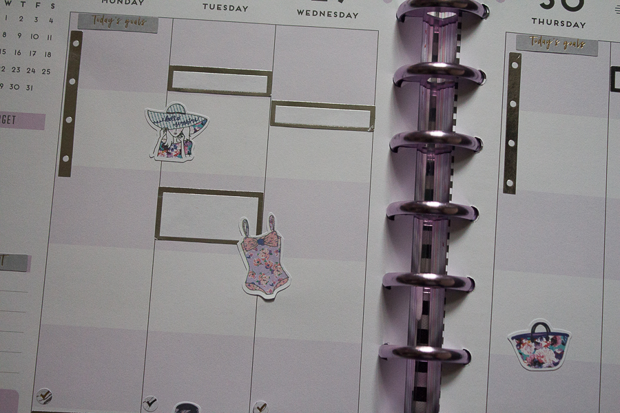 Student Happy Planner Weekly Spread feat. The Planner Society | Created by Jen Blog