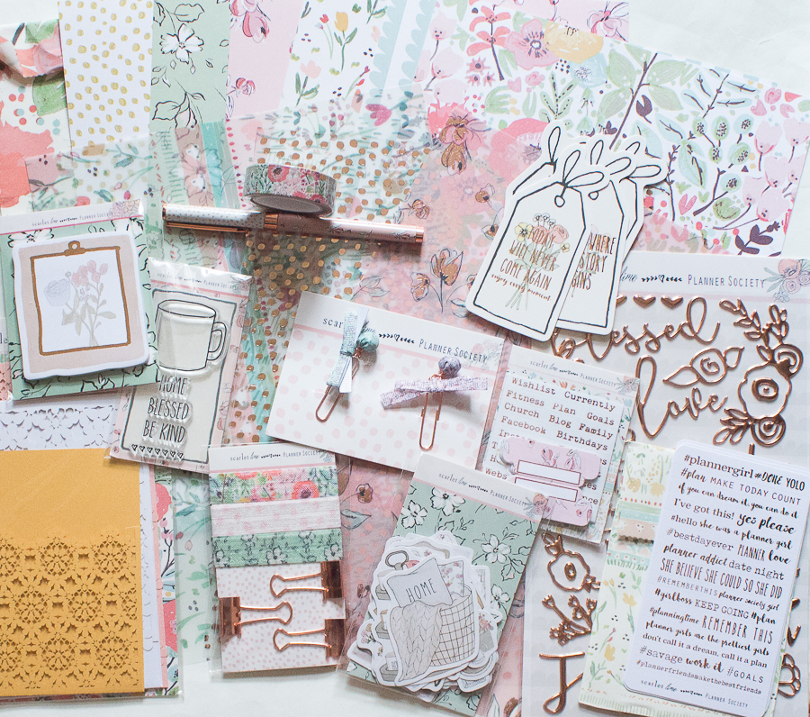 The Planner Society August 2018 Kit | Created by Jen Blog