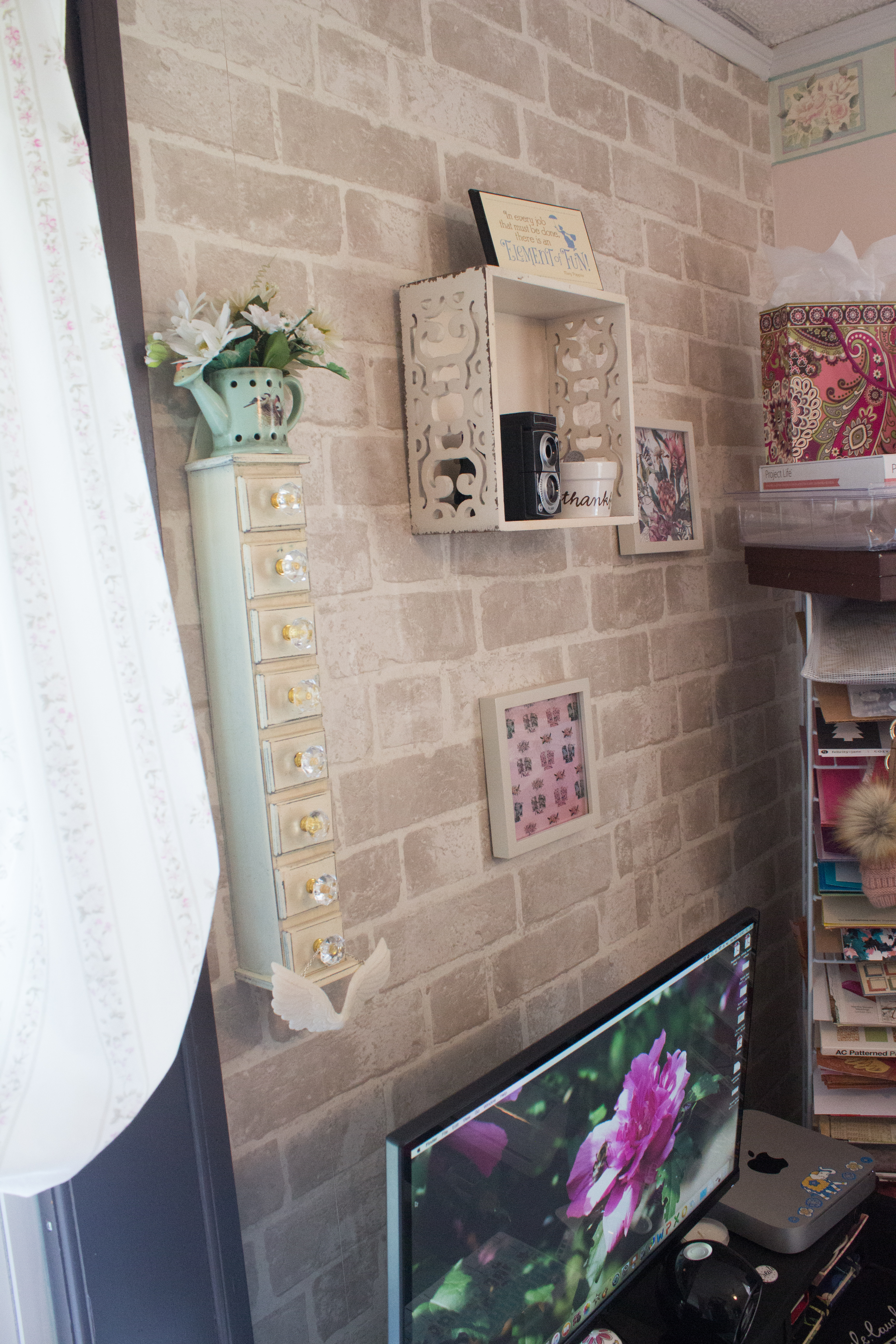Craft Room Evolution | Created by Jen Blog