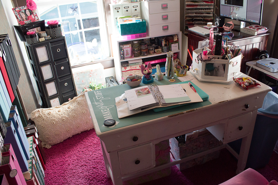 Craft Room Evolution | Created by Jen Blog