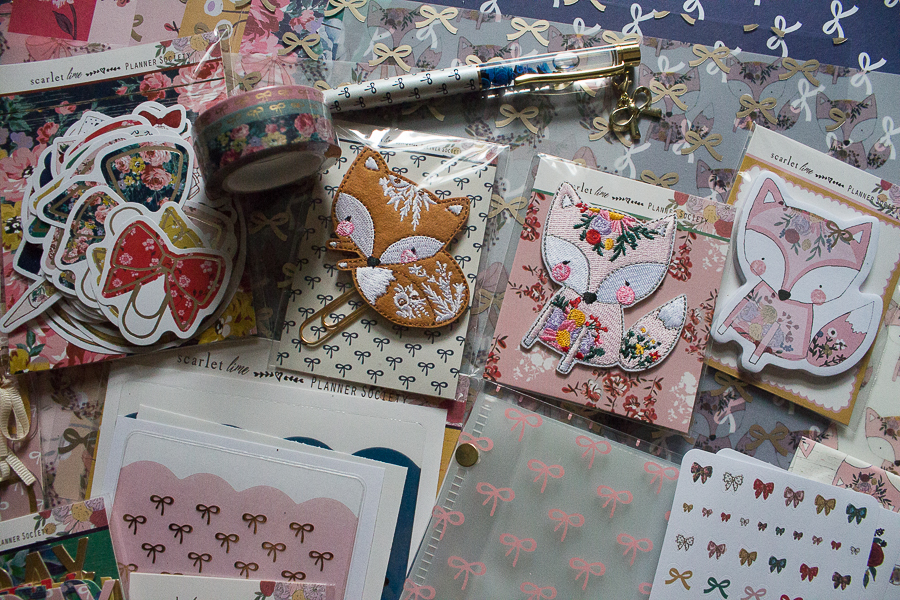 The Planner Society September 2018 Box | Created by Jen Blog