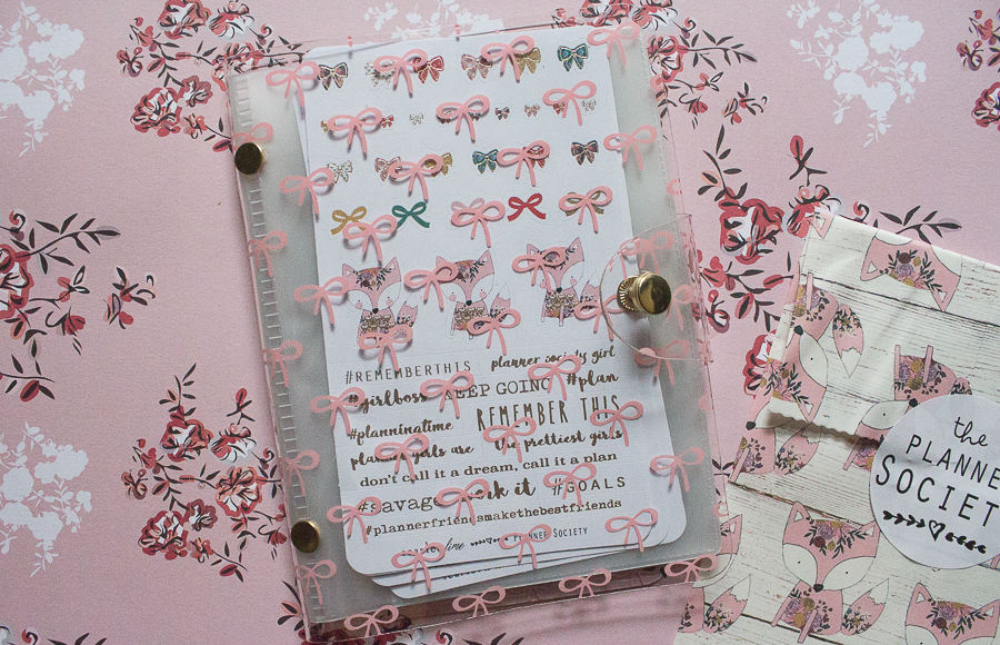 The Planner Society September 2018 Box | Created by Jen Blog
