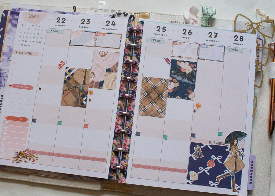 Happy Planner Wekkly Spread | Created by Jen Blog