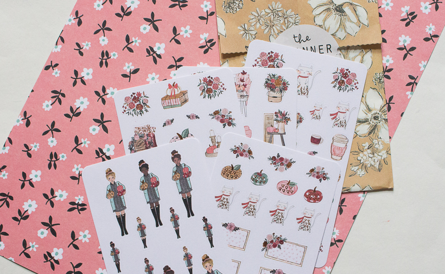 October 2018 Planner Society Box | Created by Jen Blog