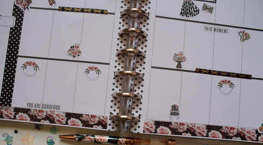 Happy Planner Weekly Spread | Birthday Week | Created by Jen Blog