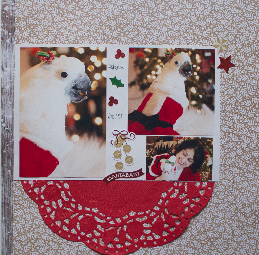Christmas Scrapbook Layouts | Created by Jen Blog
