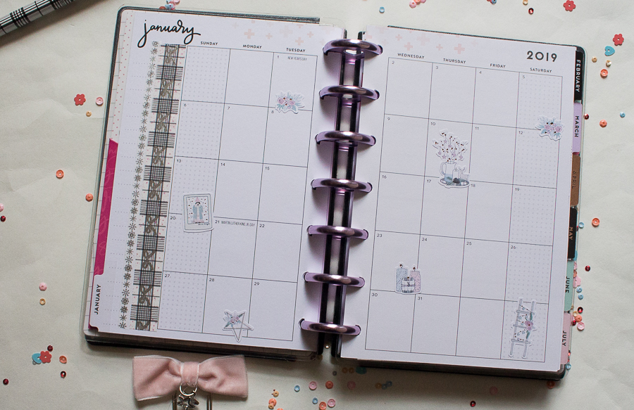 My Mini Happy Planner for 2019! | Created by Jen Blog