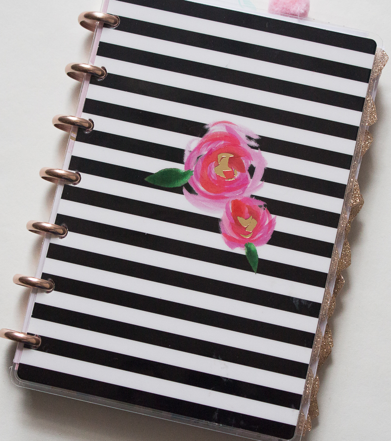 Mini Happy Planner Pink Holiday Setup | Created by Jen Blog